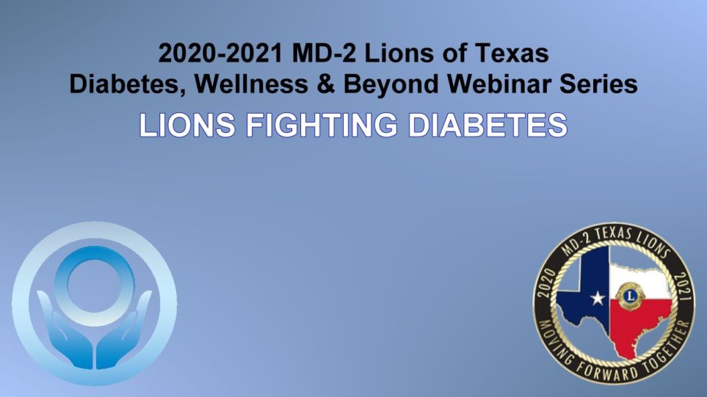 Lions Fighting Diabetes 11 20 2020