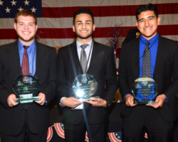 1st Place Winners - Bryson Kyle Mrosko (Diabetes Awareness Essay 2-S2) - Dinesh (Danny) Tej Malik (Drug Awareness Speech 2-S2) - Gerardo Gonzalez (Outstanding Youth Award 2-A